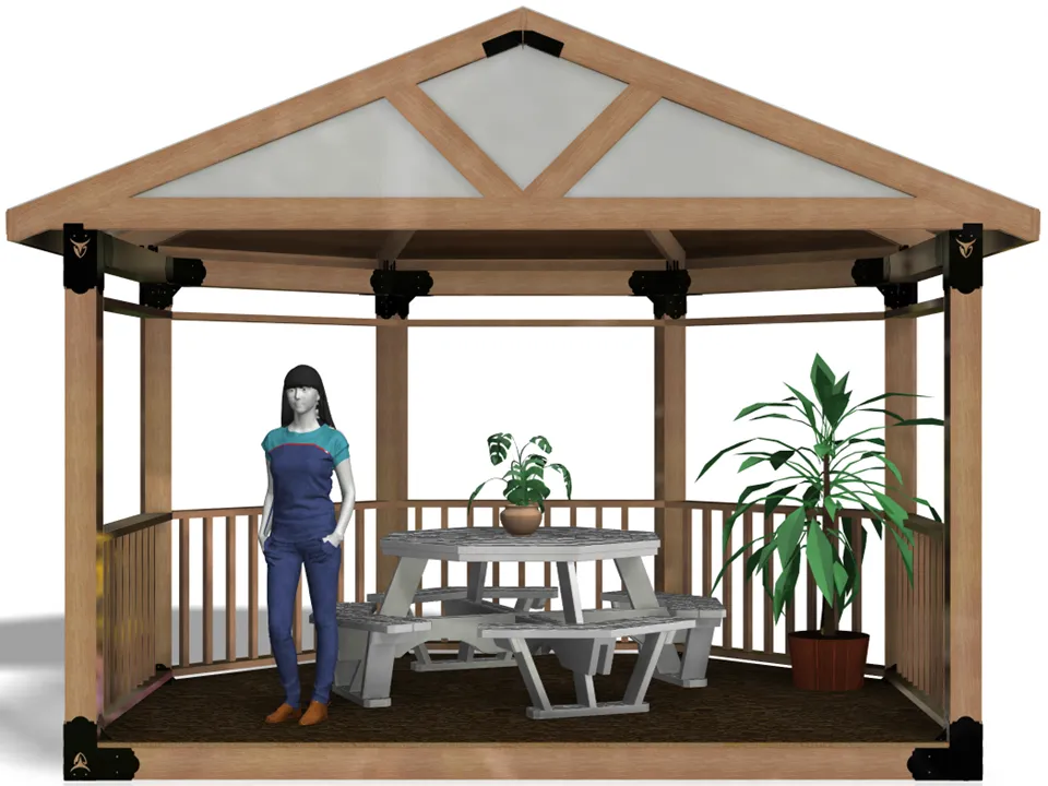 Octagon Gazebo - RioOutdoors.com