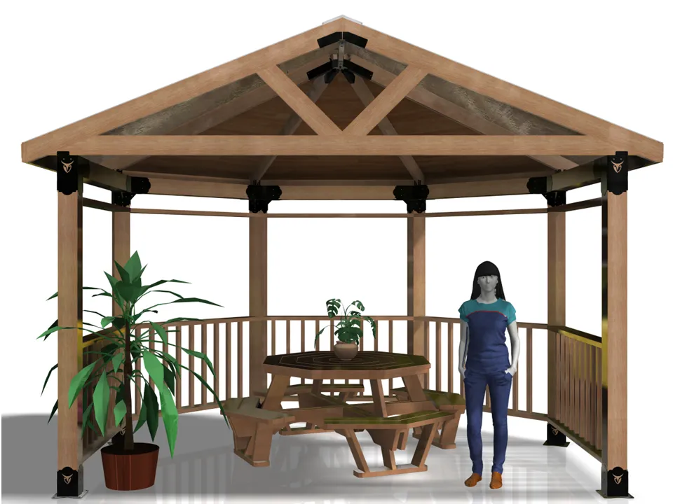 Octagon Gazebo - RioOutdoors.com