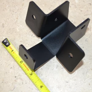 DSC_0120 This metal bracket supports various construction applications with secure fastening, ideal for both home repairs and larger building projects requiring reliable stability.