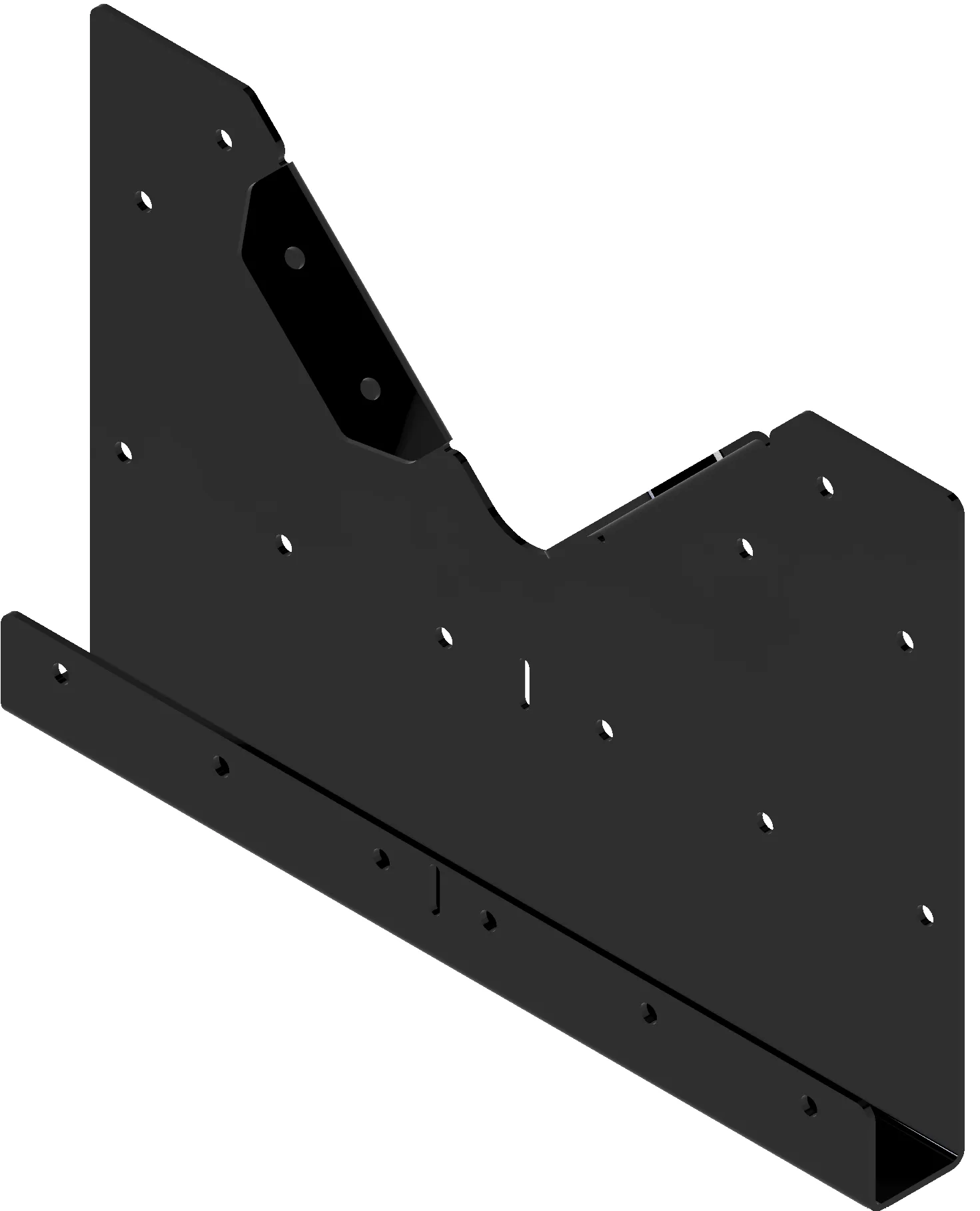 TC-JB7 Heavy Duty Black Truss Bracket