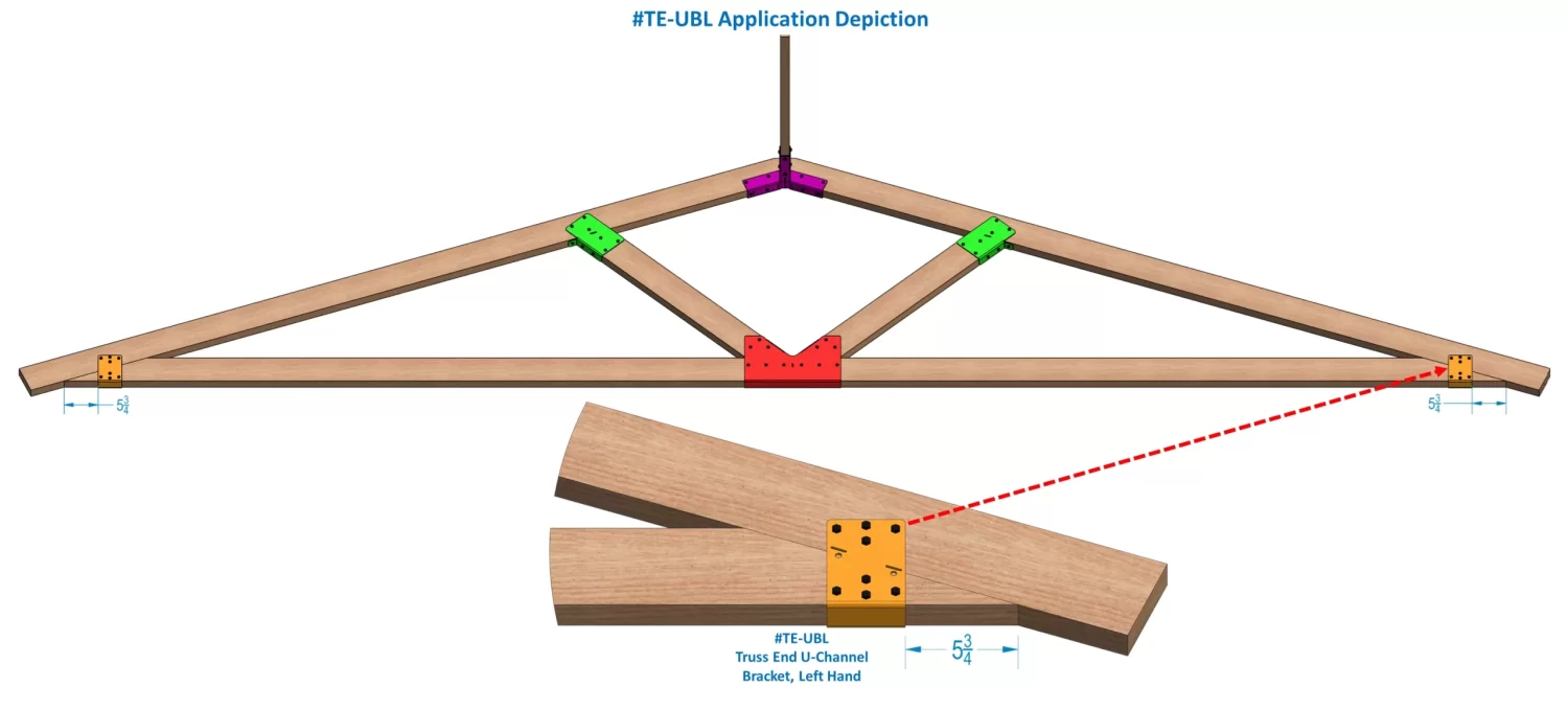 This illustration provides a clear breakdown of assembling a wooden truss system, highlighting components and their connections for effective structural integrity.