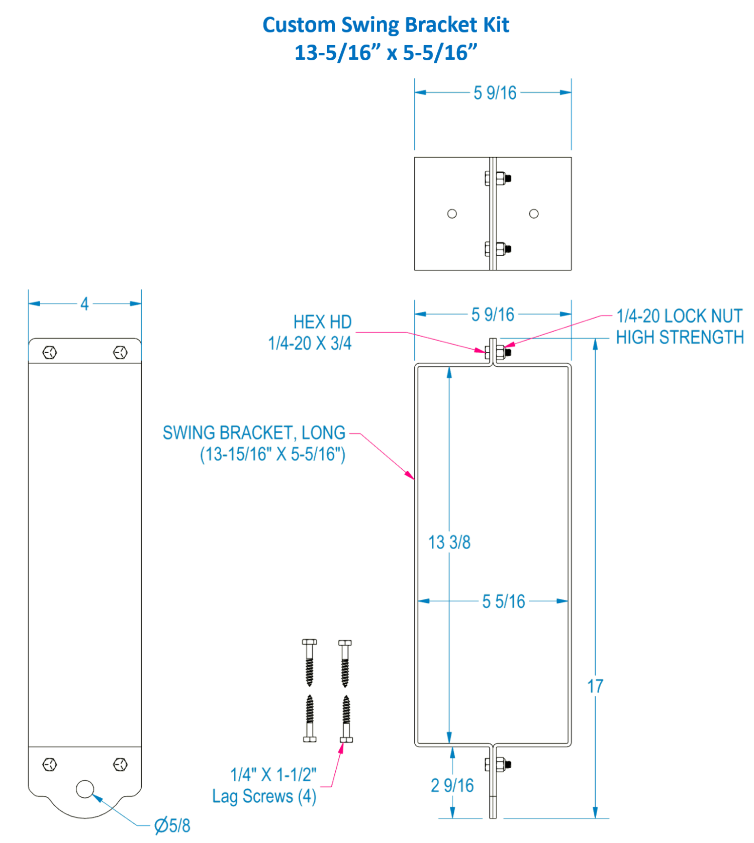 Custom Swing Hanger Kit - RioOutdoors.com