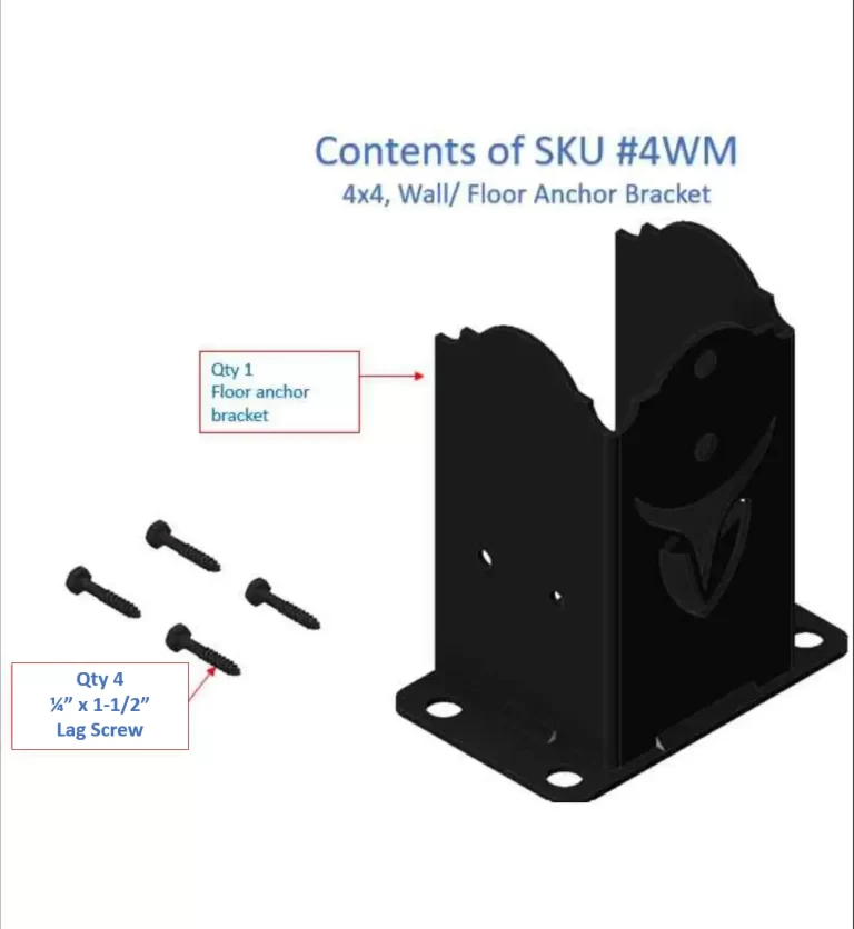 4x4 Post Anchor Universal 4x4 Post Anchor Bracket RioOutdoors.com