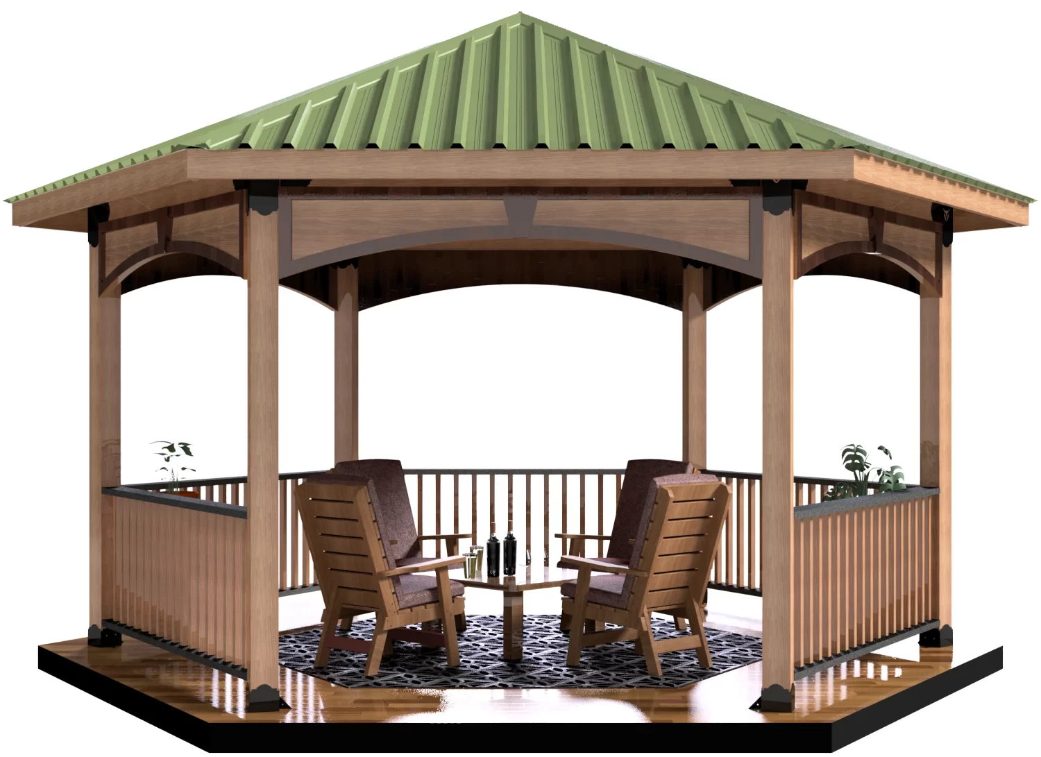 Hexagon Gazebo Series - RioOutdoors.com