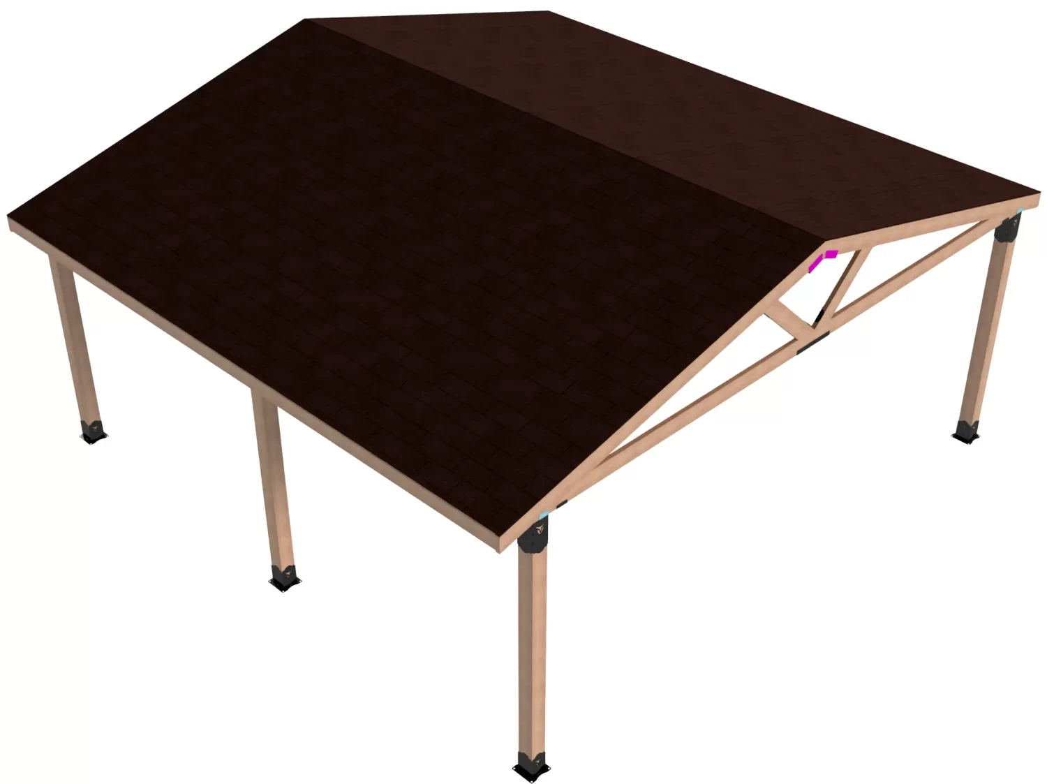 DIY 6x6 CarPort kit: Versatile and Easy to Assemble