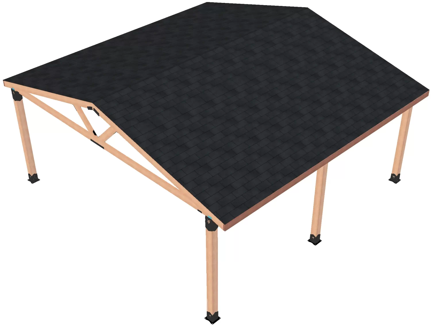 DIY 6x6 CarPort kit: Versatile and Easy to Assemble