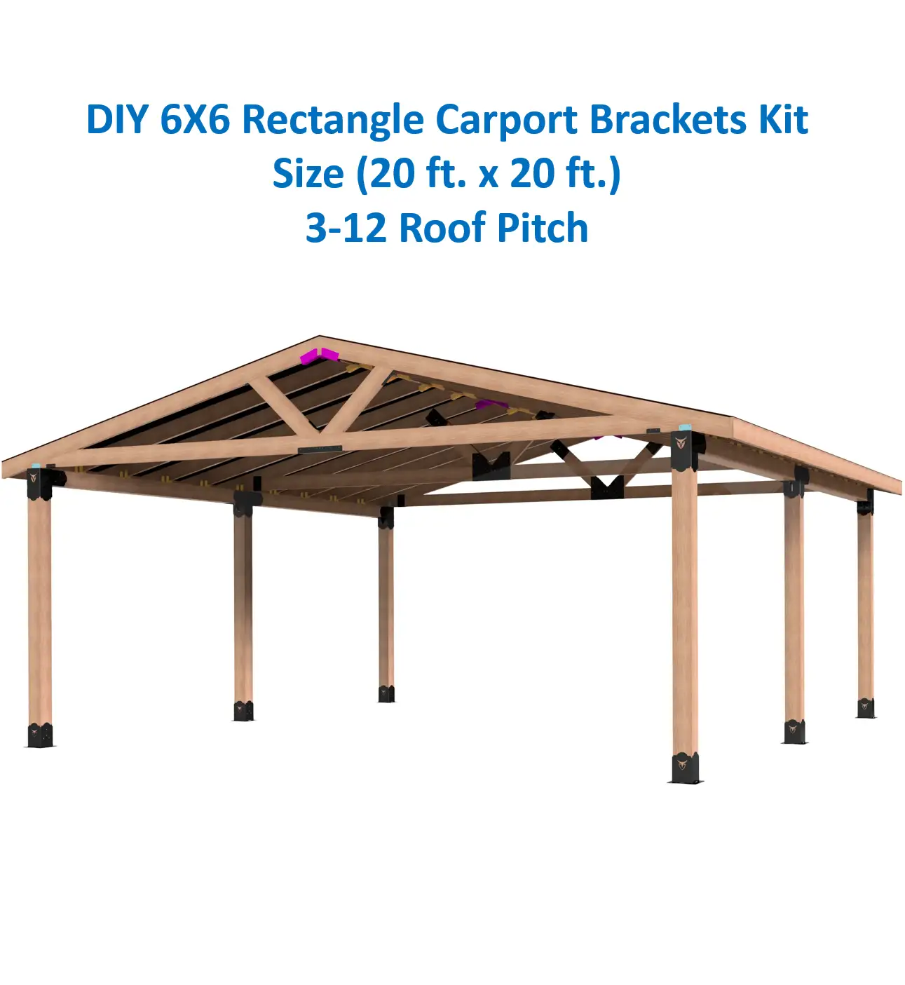 DIY 6x6 CarPort kit: Versatile and Easy to Assemble
